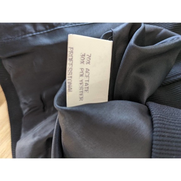 PARTAGE blazer jacket womens size 6 black long sleeve zip up business casual - Picture 6 of 8